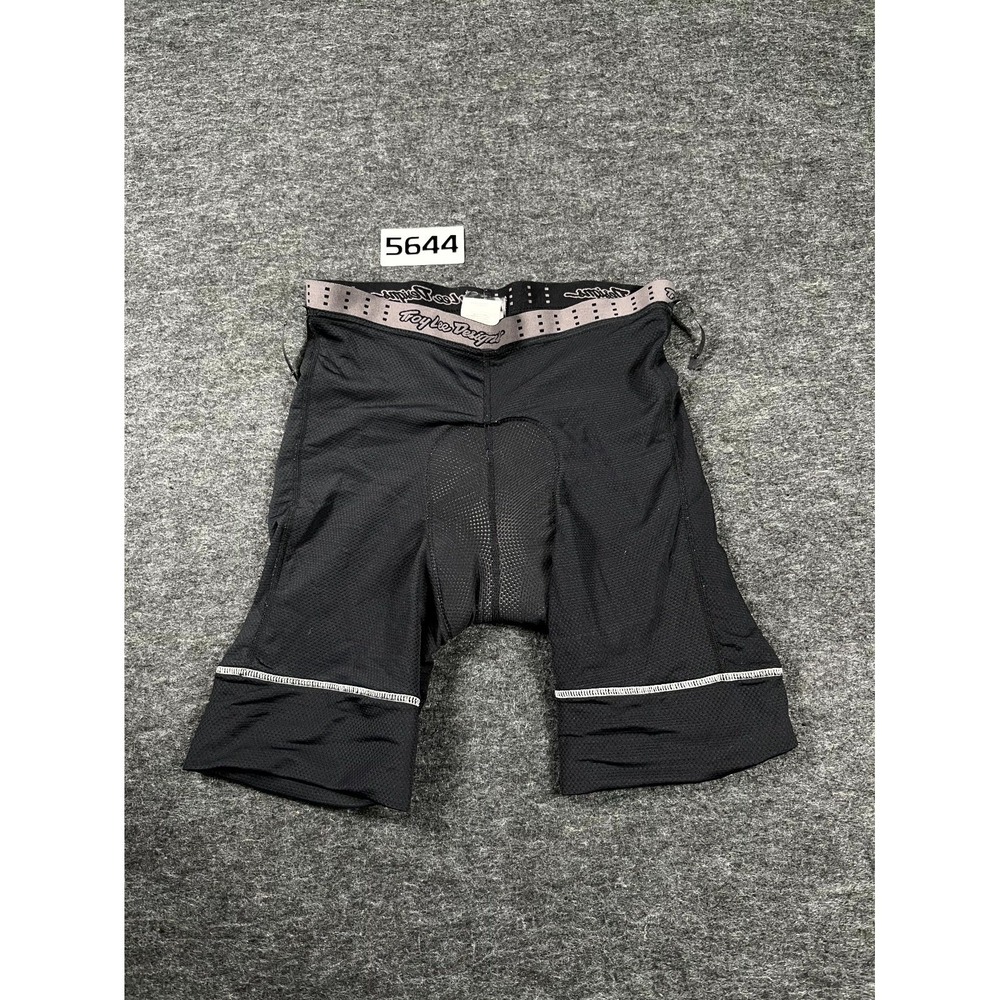 Troy Lee Designs MTB Liner Shorts Mens 32 Black Mesh Cycling Padded Underwear